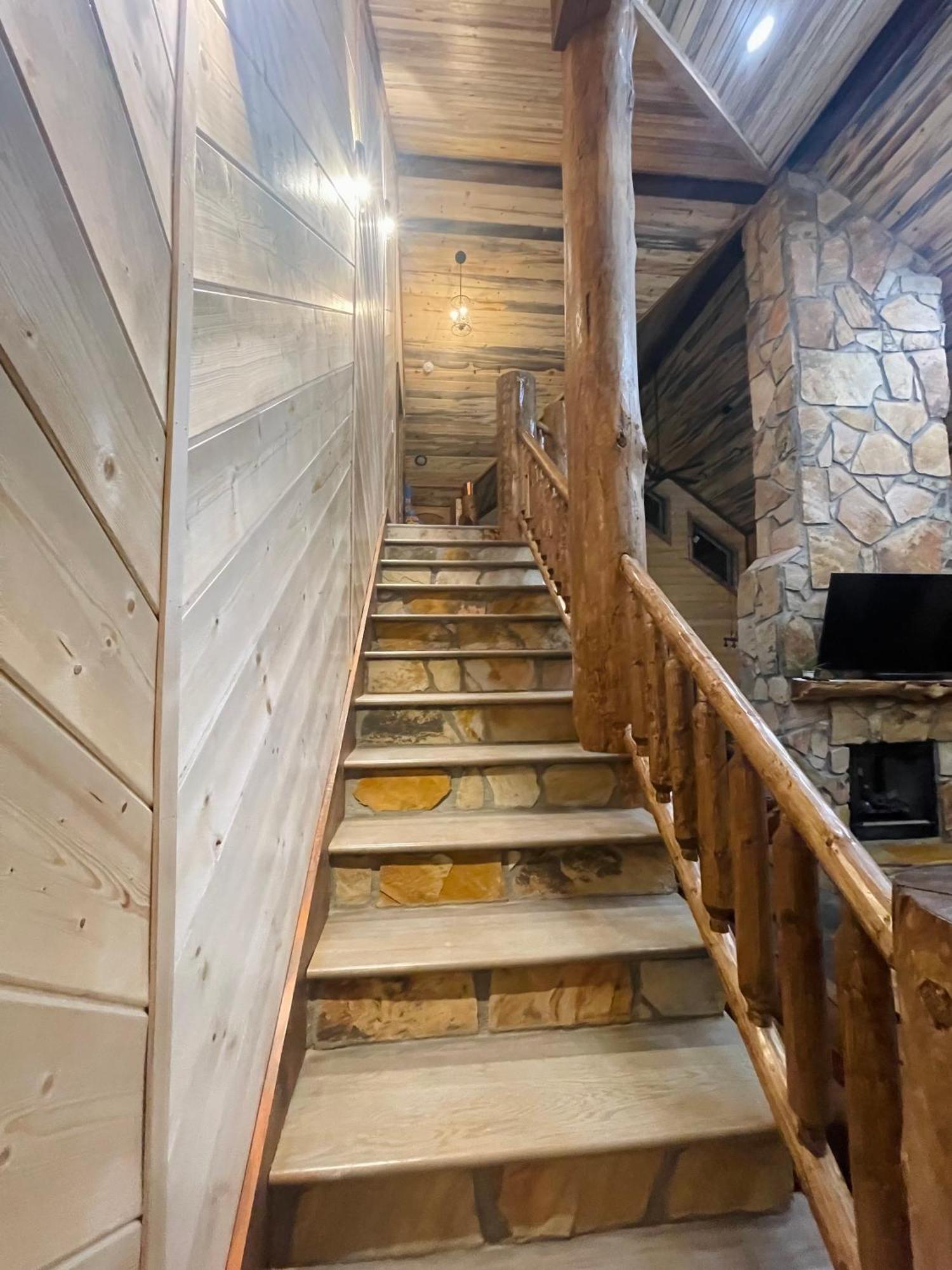 Wolf Creek Luxury Cabin Брокен-Боу Экстерьер фото